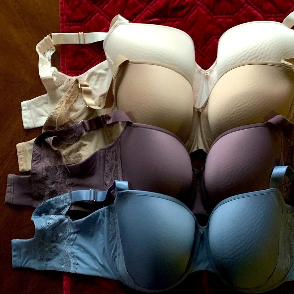 36H Blush Pink Thirdlove Lace Back Tshirt Bra 36H